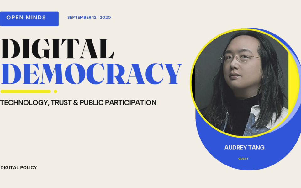 Episode artwork for “Digital Democracy with Audrey Tang”