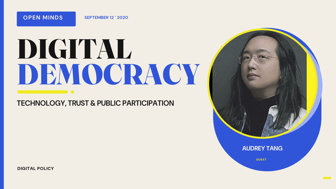 Episode artwork for “Digital Democracy with Audrey Tang”