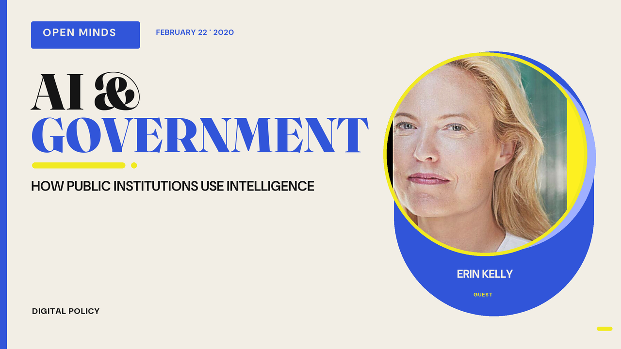 Episode artwork for “Artificial Intelligence and Government with Erin Kelly”