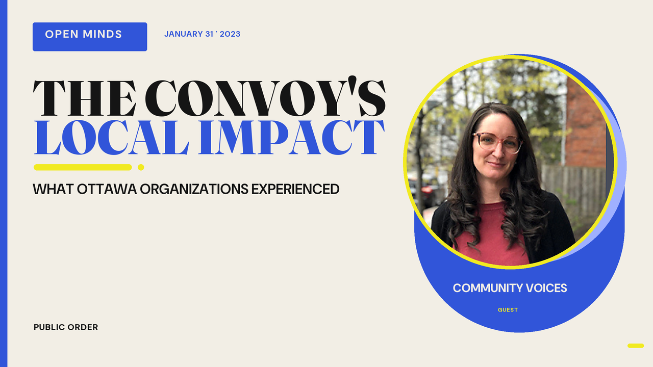 Episode artwork for “The Freedom Convoy’s Impact on Ottawa-based Organizations.”