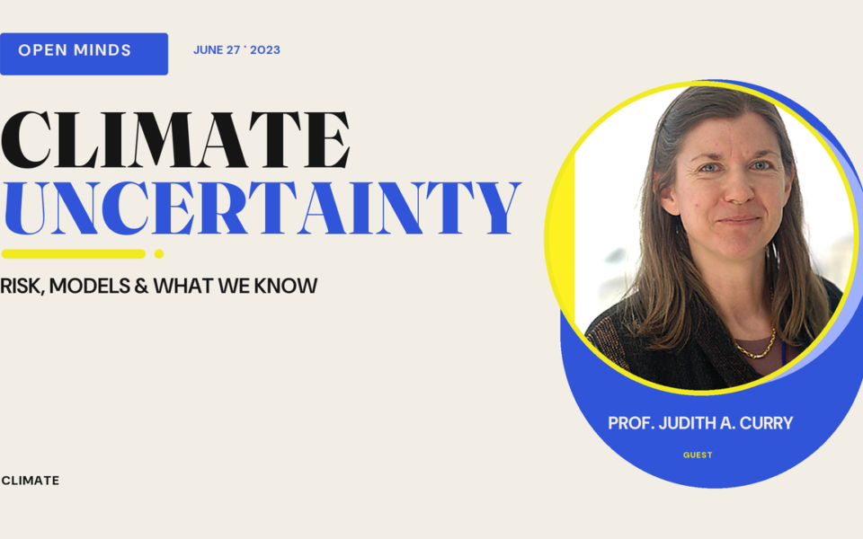 Episode artwork for “Exploring Climate Uncertainty and Risk with Professor Judith A. Curry”