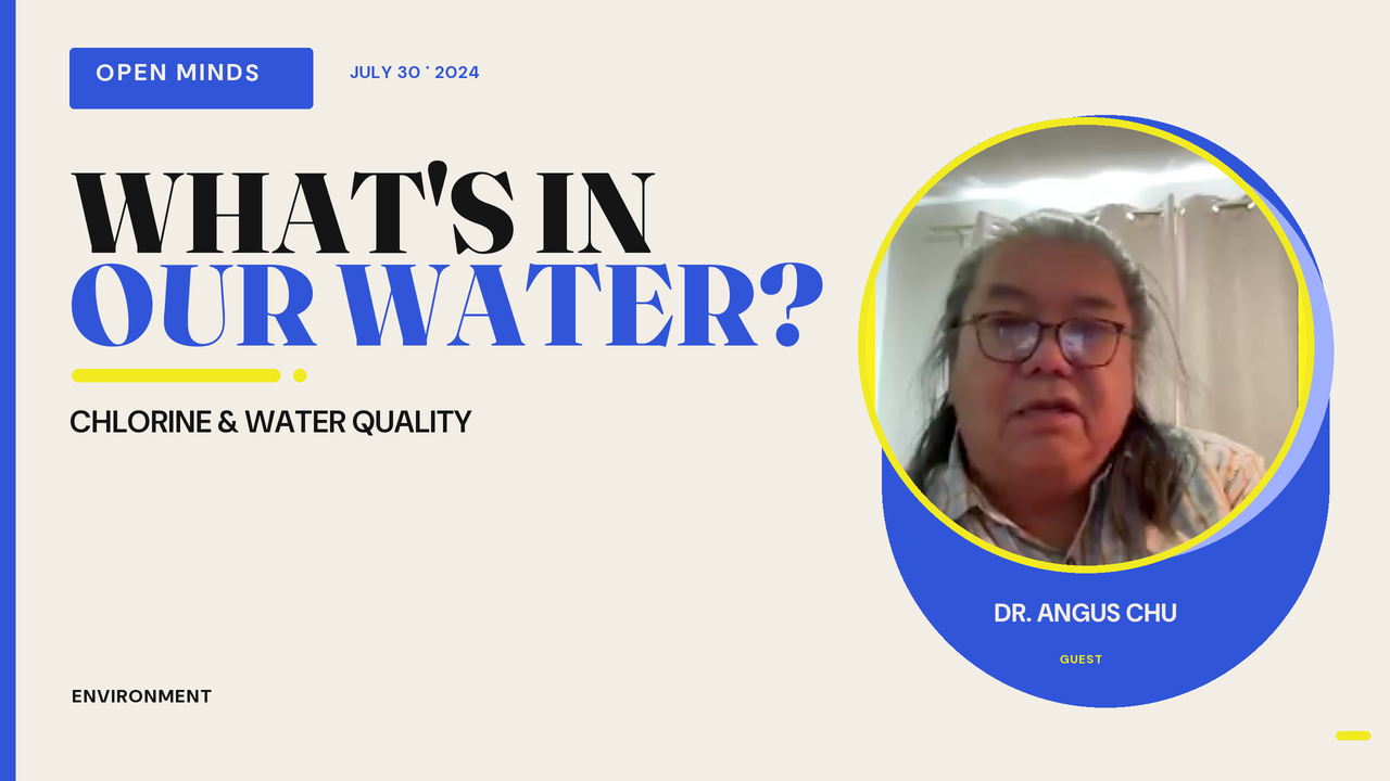 Episode artwork for “The Impact of Chlorine on Water Quality, Dr. Angus Chu”
