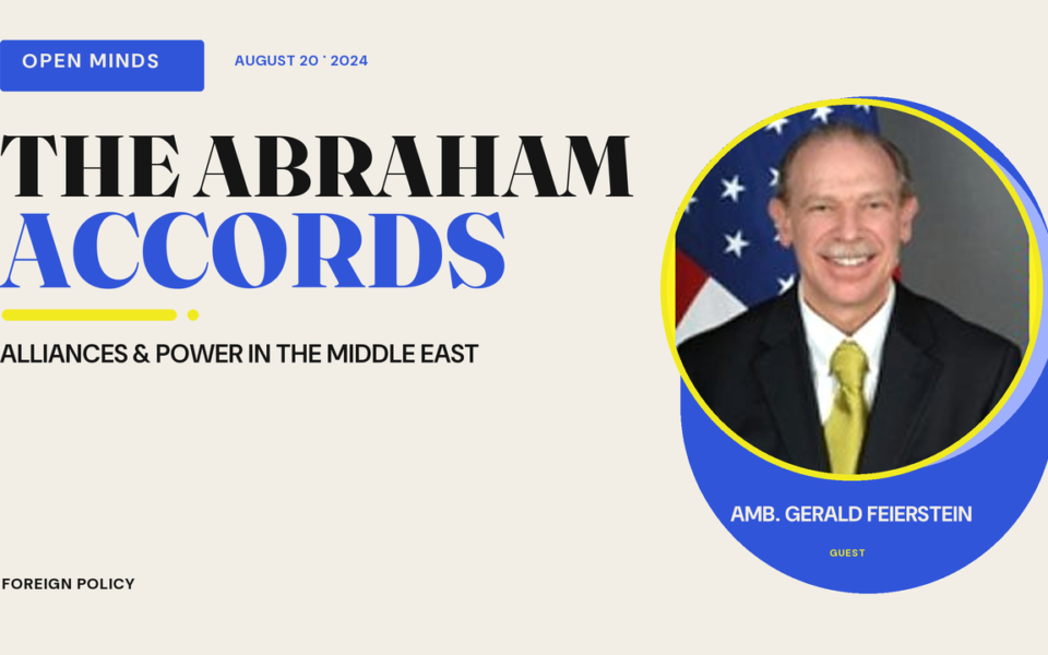 Episode artwork for “The Abraham Accords: Redefining Middle Eastern Alliances and Power Dynamics”