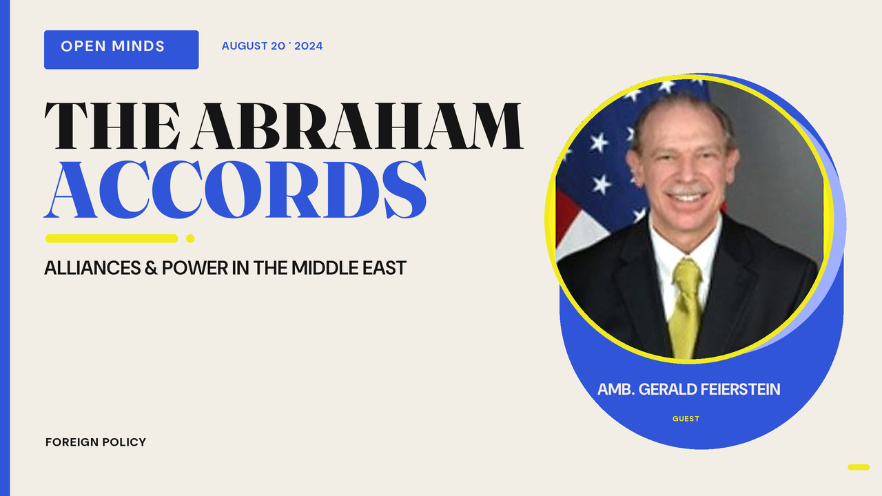 Episode artwork for “The Abraham Accords: Redefining Middle Eastern Alliances and Power Dynamics”