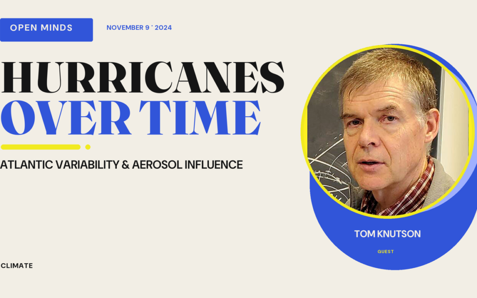 Episode artwork for “Unveiling the Long-Term Dynamics of Hurricanes: A Closer Look at Atlantic Variability and Aerosol Influence”